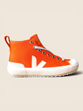Veja High-Top Sneaker Orange/Weiß