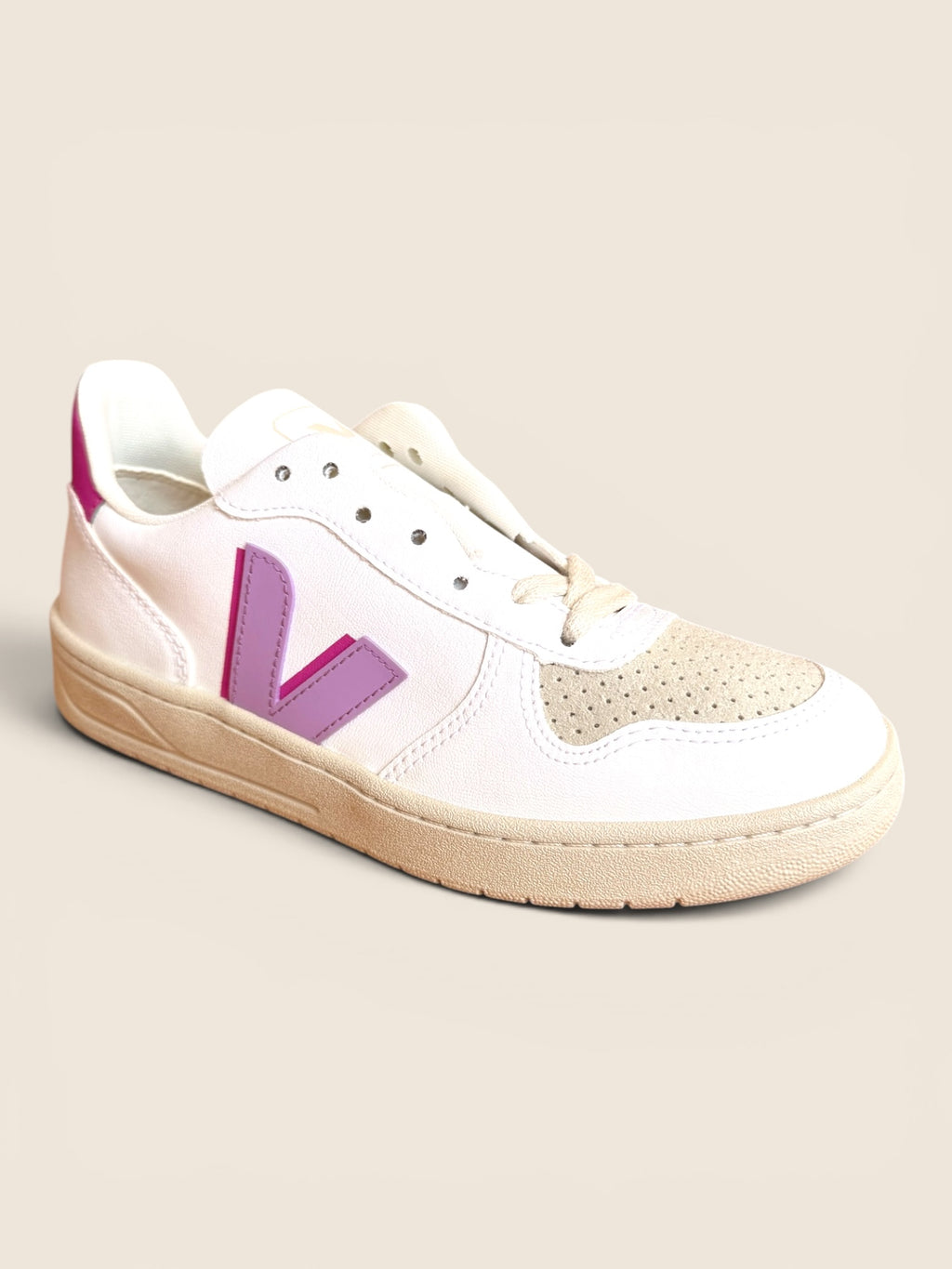 Veja Sneaker - Weiß/Violet/Lila