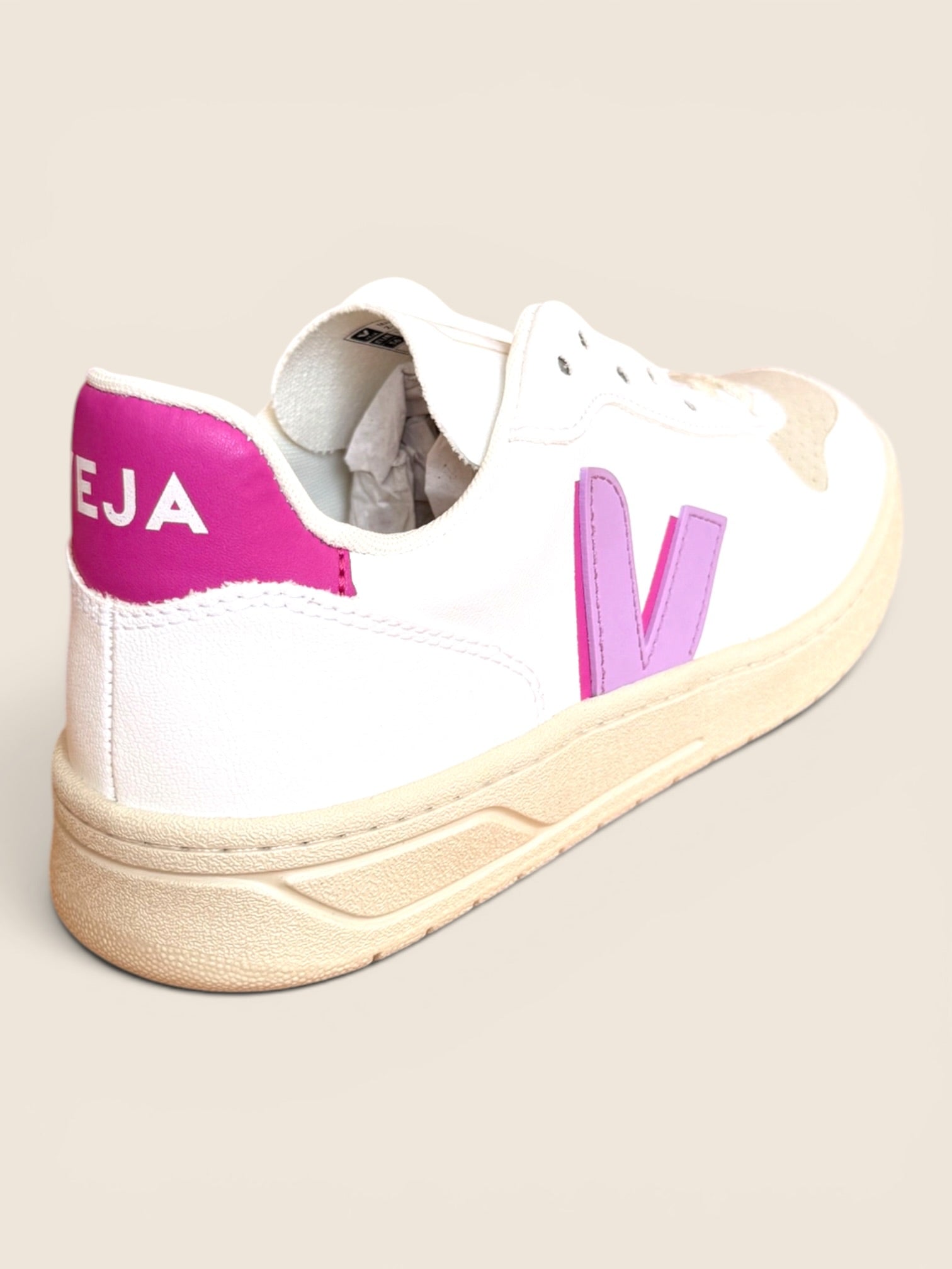 Veja Sneaker - Weiß/Violet/Lila
