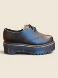 Dr. Martens Plateau Schuh Schwarz