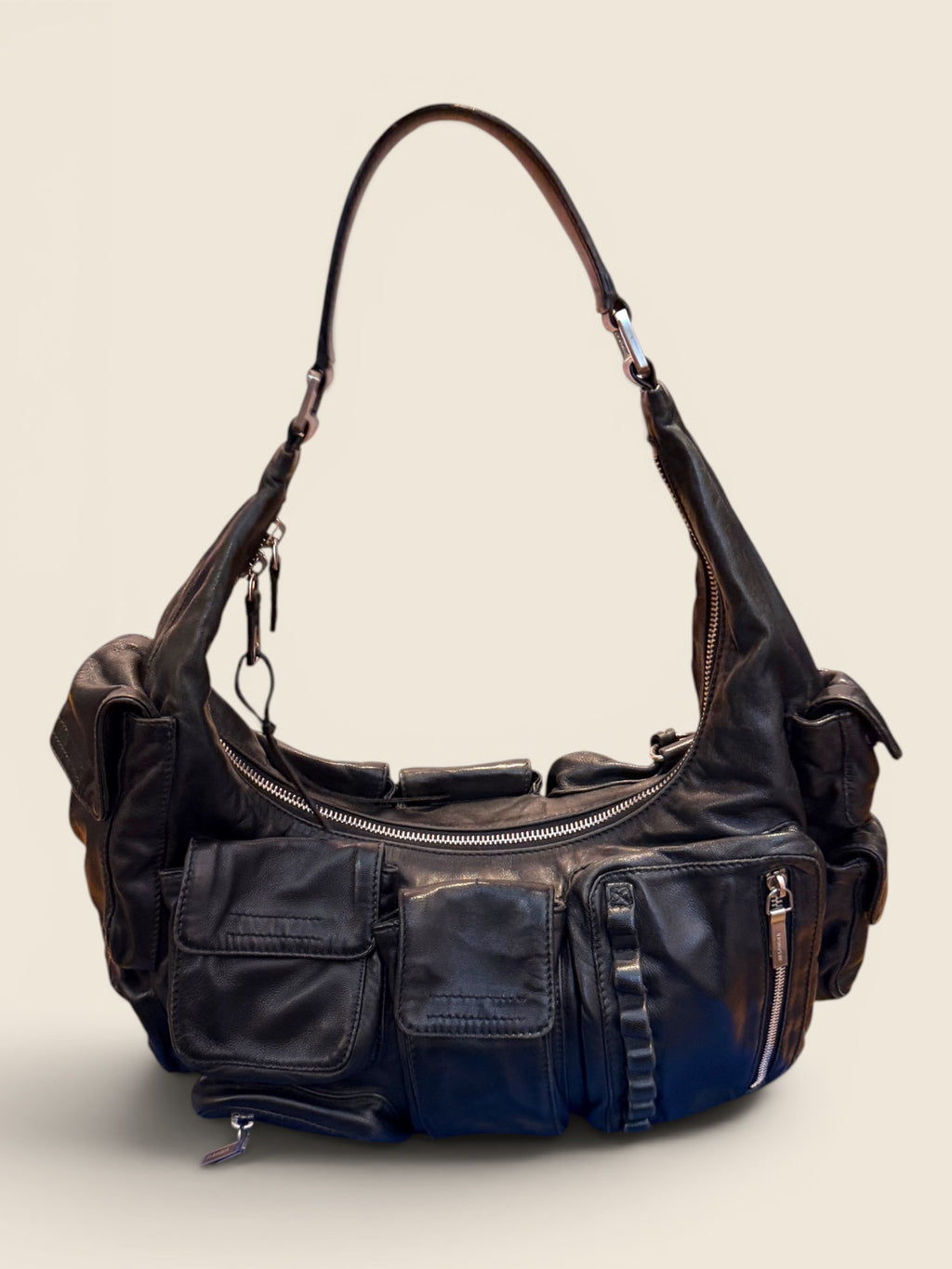 Jil Sander Cargo Bag - Premium - Schwarz/Silber Traumzustand