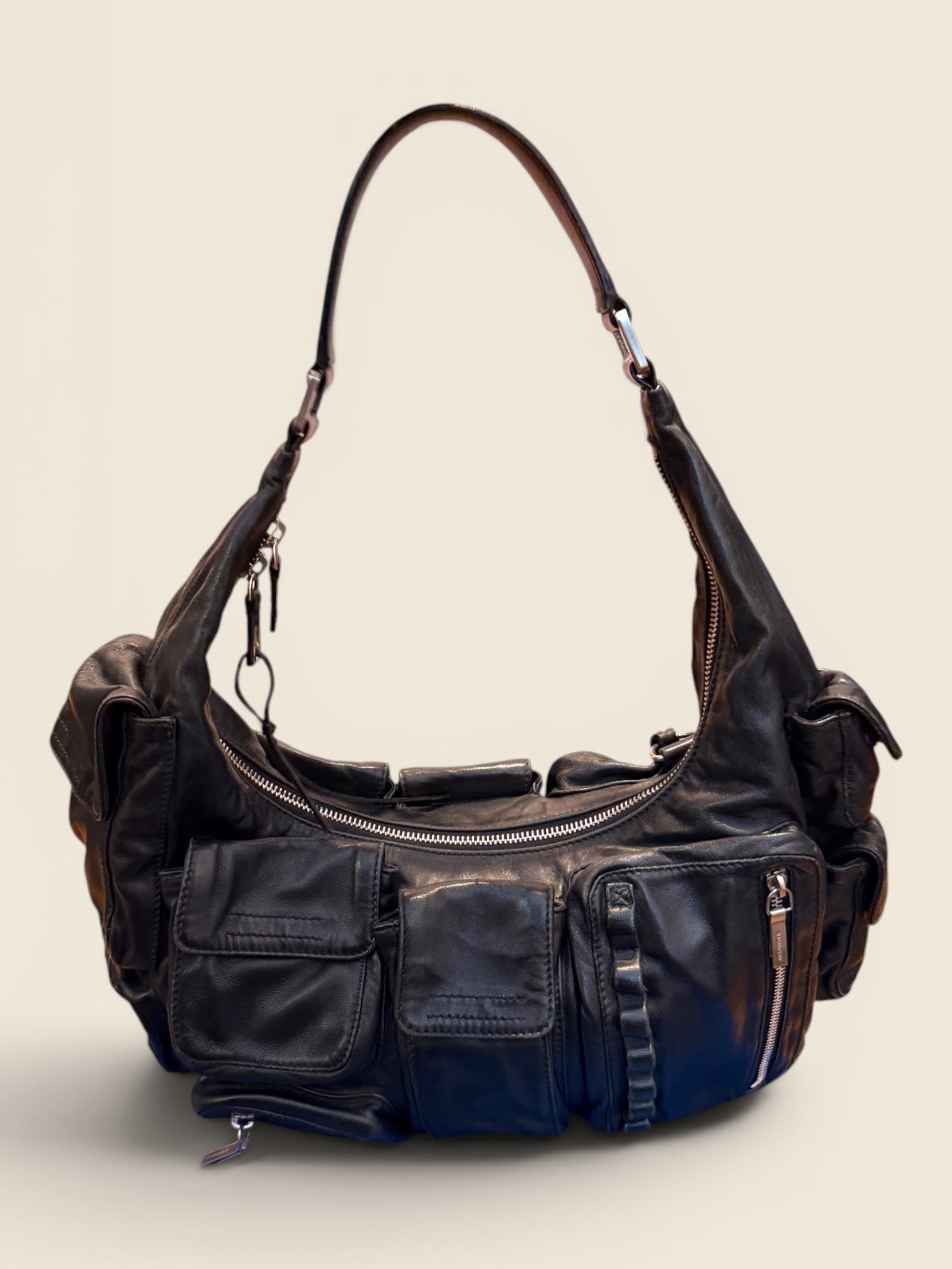 Jil Sander Cargo Bag - Premium - Schwarz/Silber Traumzustand