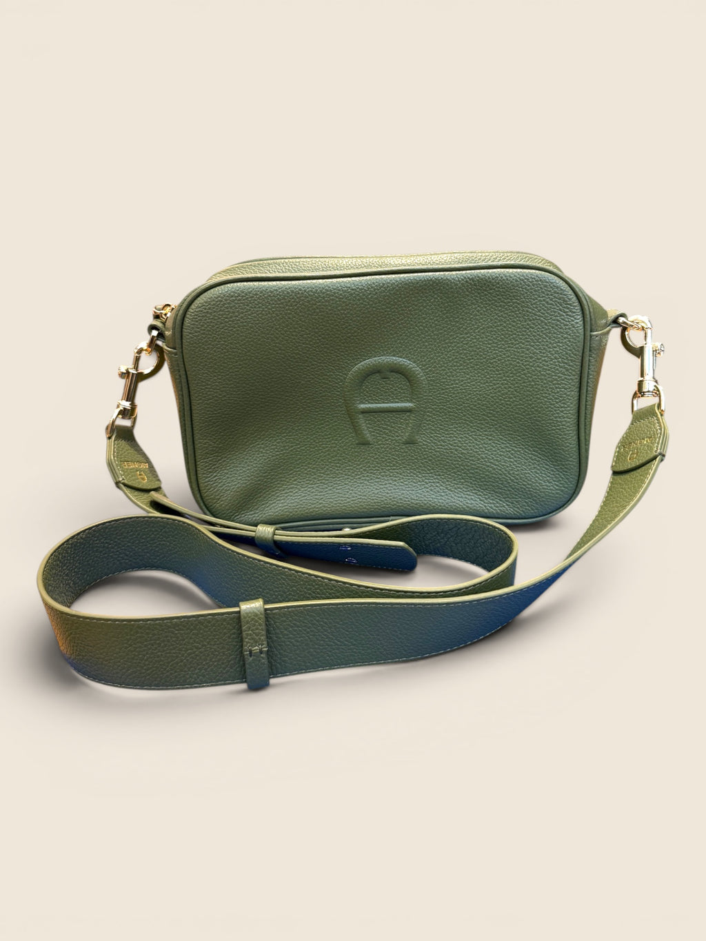 Aigner - Crossbag - Olive/Gold