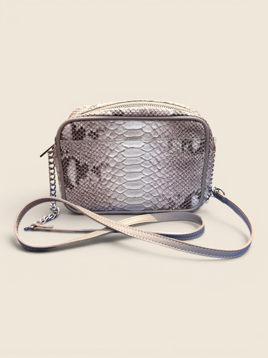 Zadig & Voltaire - Crossbody Bag - Python Beige/Creme