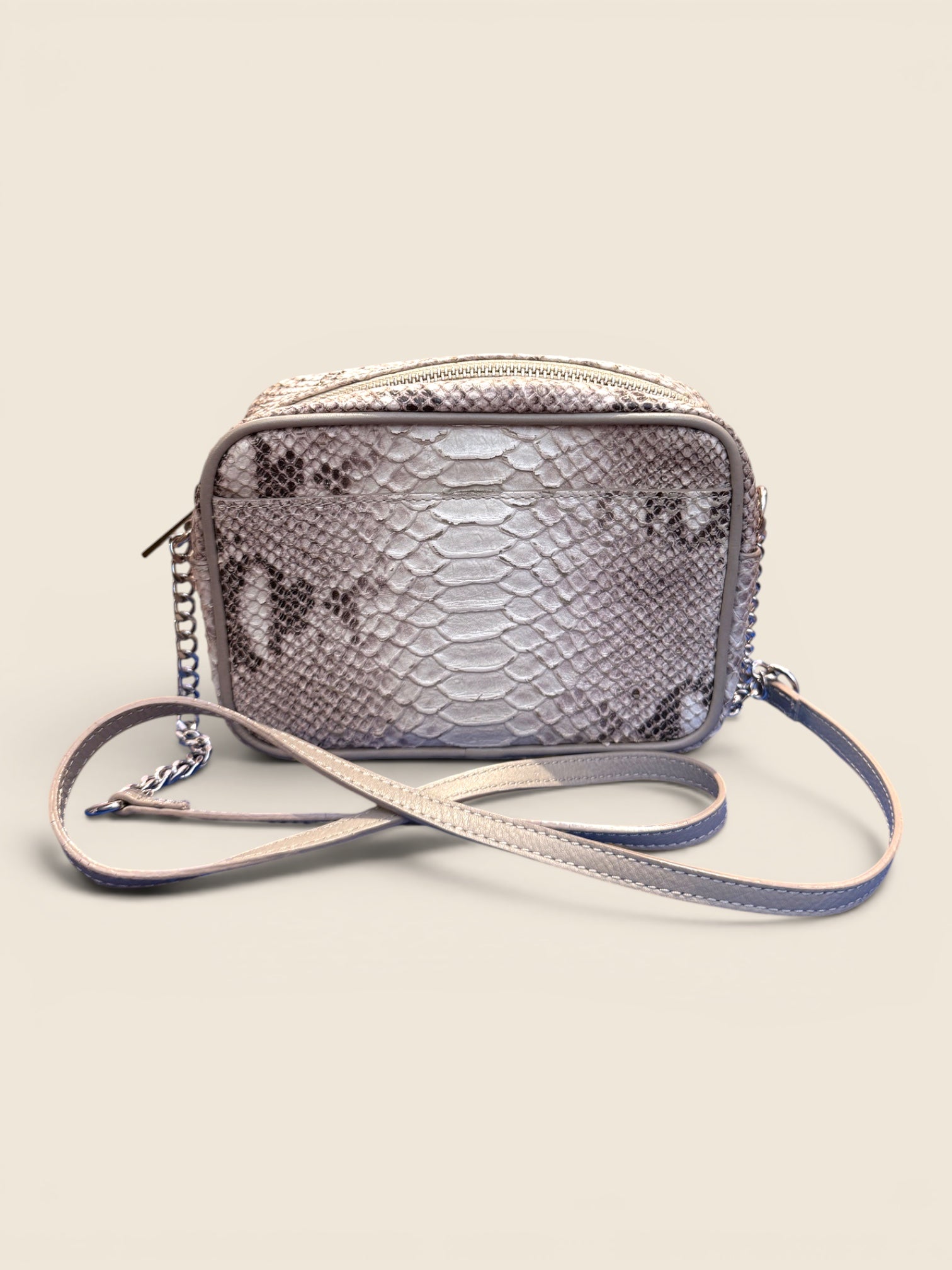 Zadig & Voltaire - Crossbody Bag - Python Beige/Creme