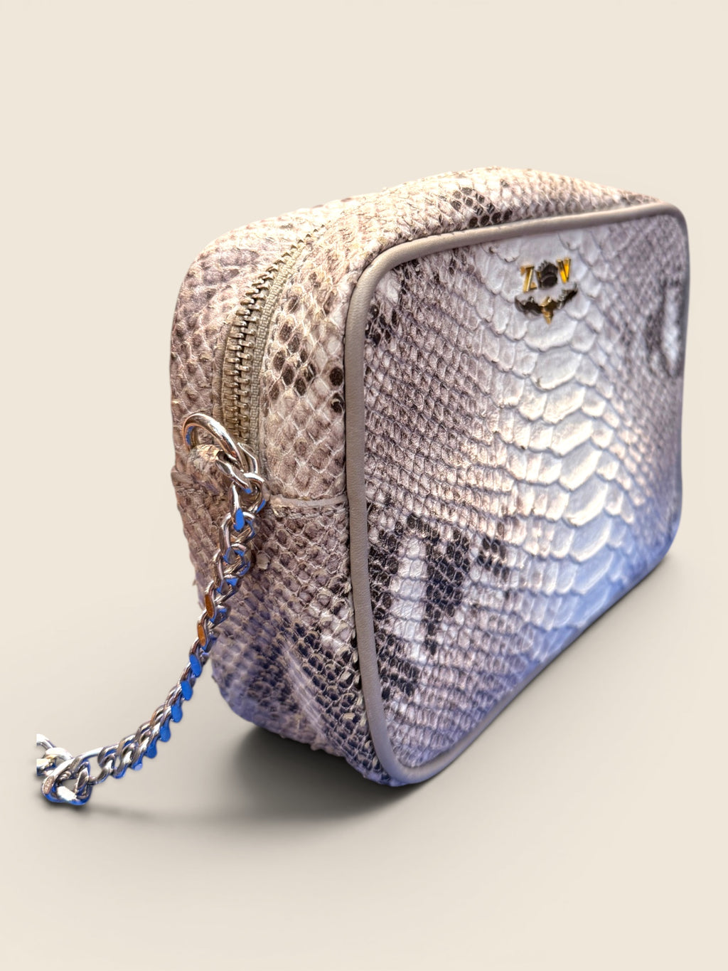 Zadig & Voltaire - Crossbody Bag - Python Beige/Creme
