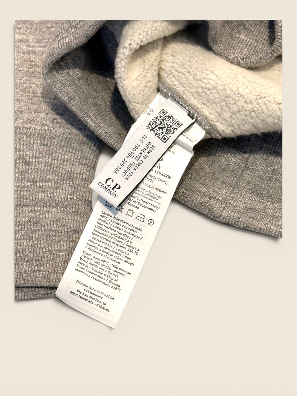 C.P. Company - Sweatshirt - Grau meliert