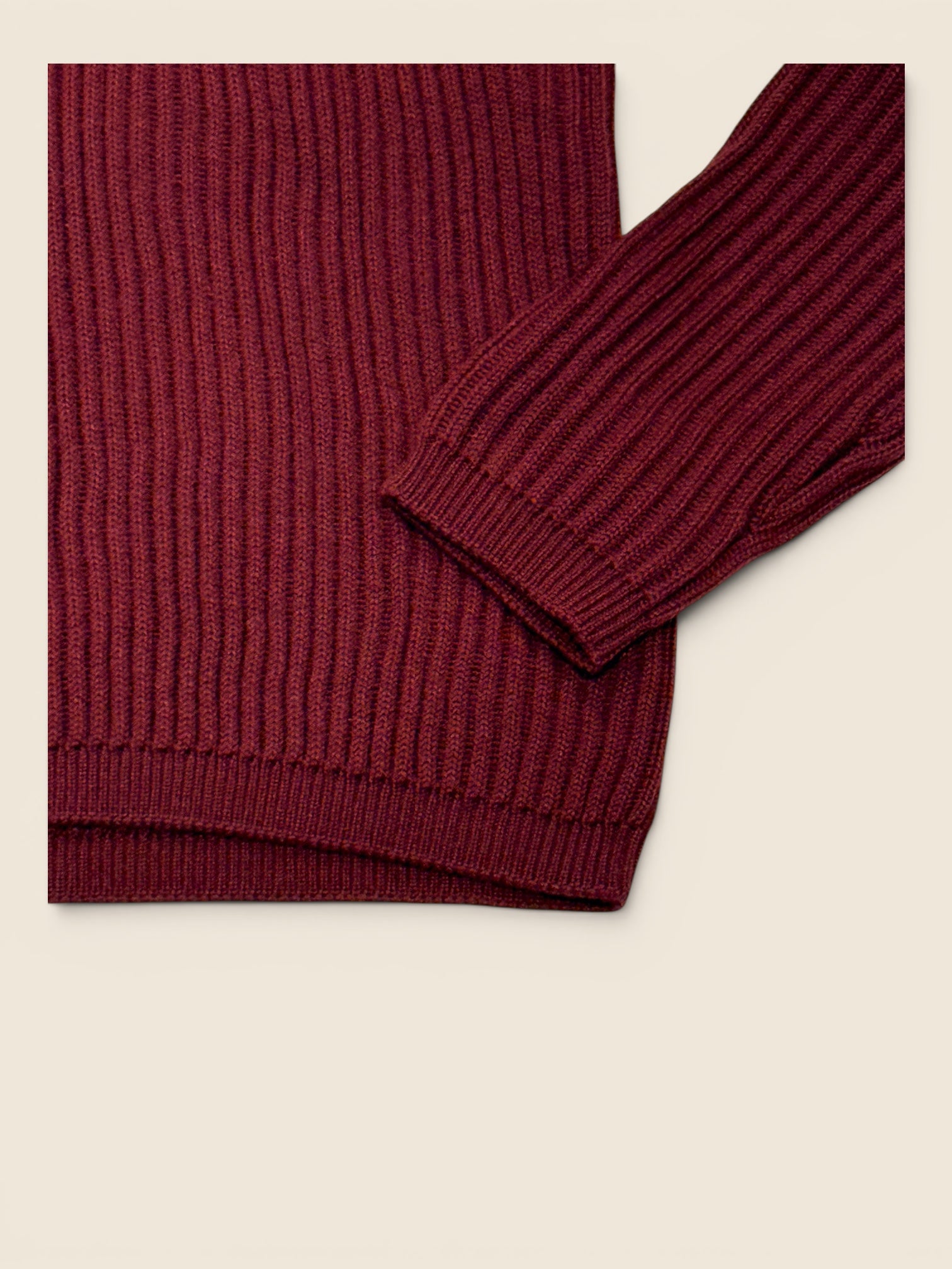 C.P. Company - Rollkragen Pullover - Strick Rot