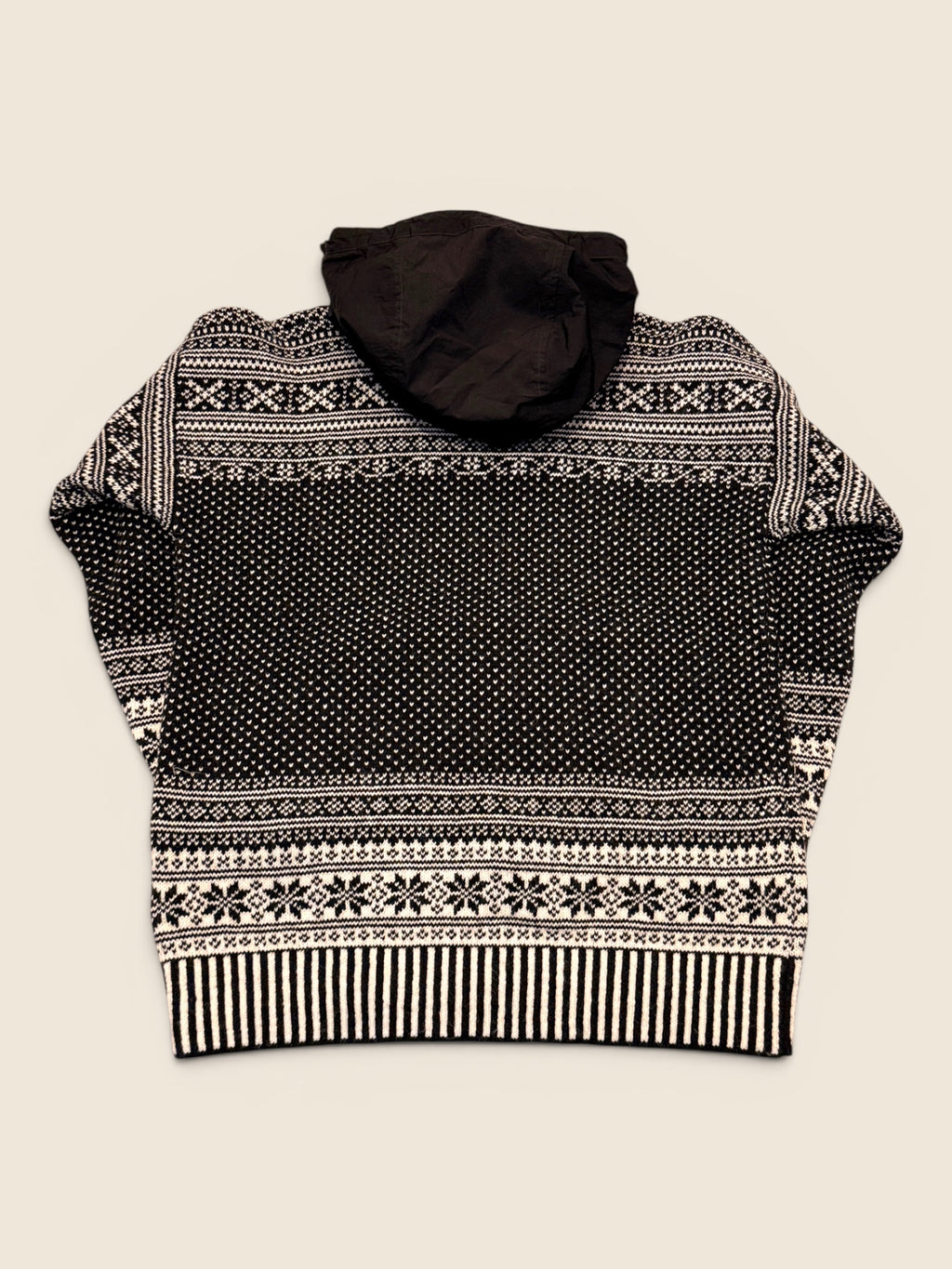 C.P Company - Norweger Hoodie - Schwarz/Weiß