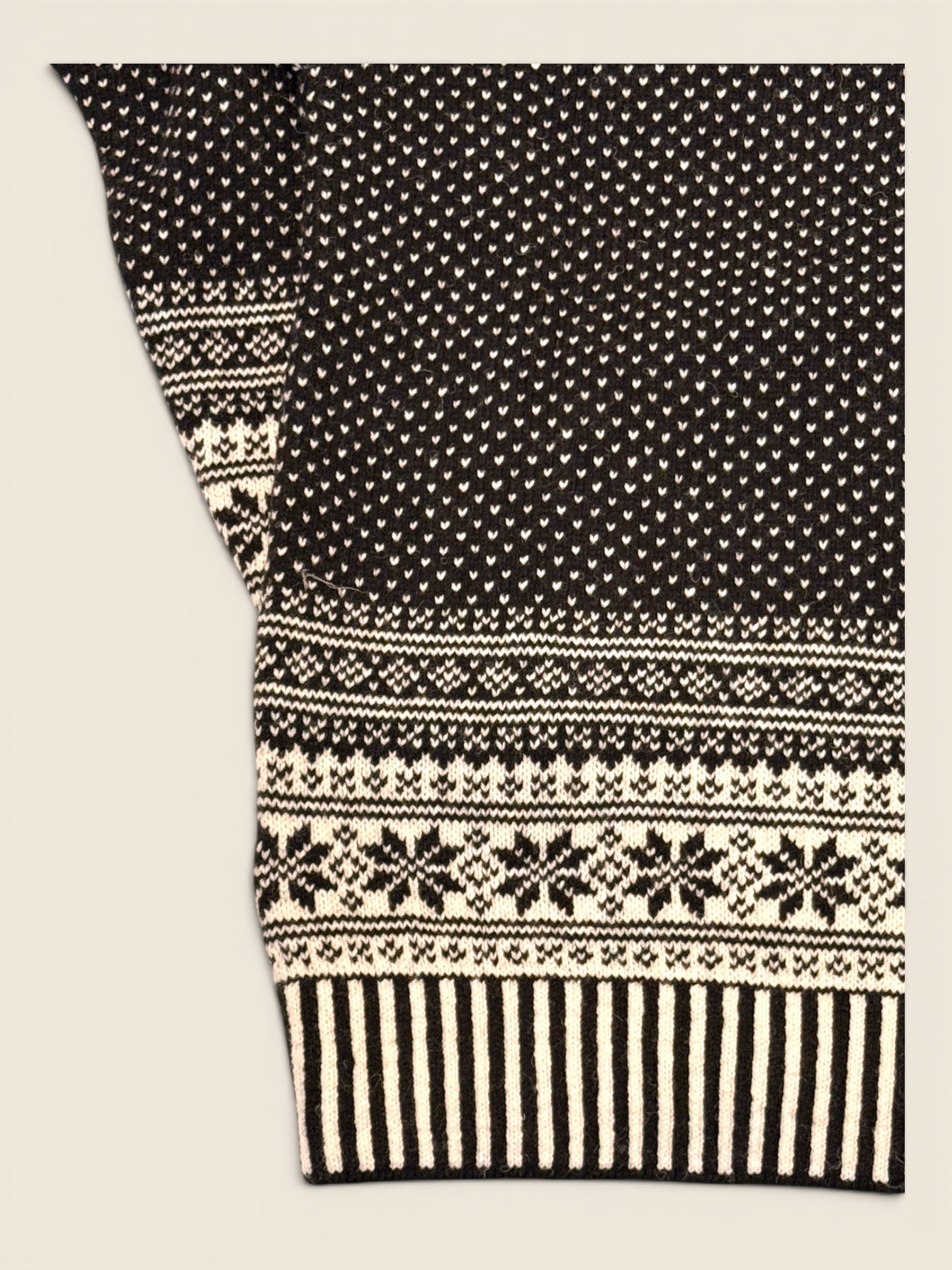 C.P Company - Norweger Hoodie - Schwarz/Weiß