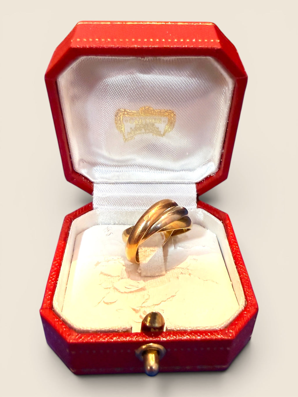 Cartier Trinity Ring - 750er Gold/Roségold/Weißgold - Gr.52