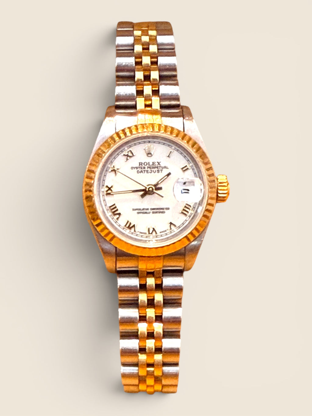 Rolex Lady Datejust - Stahl/Gold Roman Dial Automatik