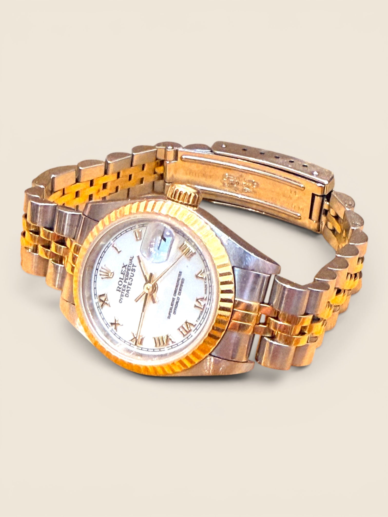 Rolex Lady Datejust - Stahl/Gold Roman Dial Automatik