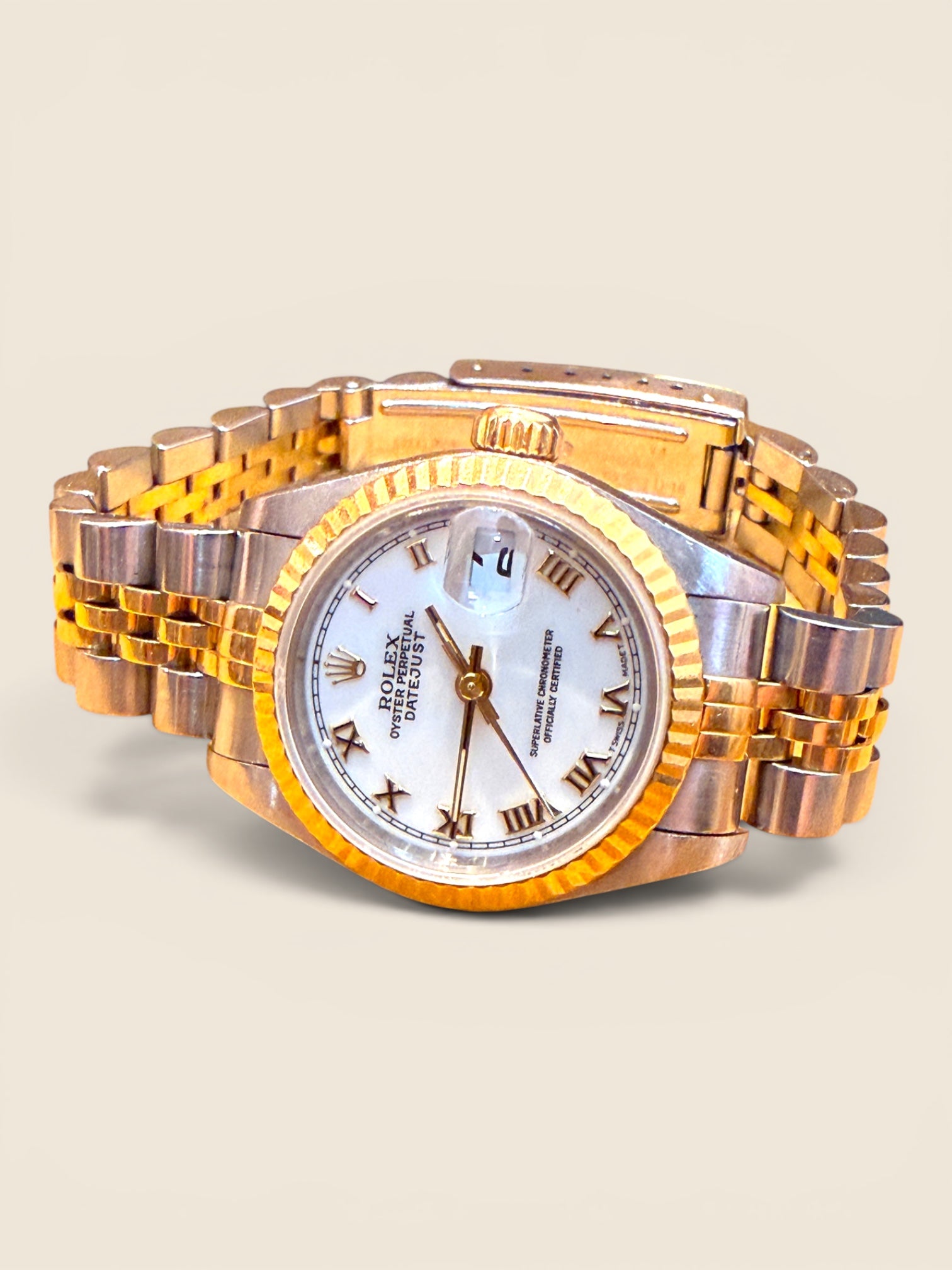 Rolex Lady Datejust - Stahl/Gold Roman Dial Automatik