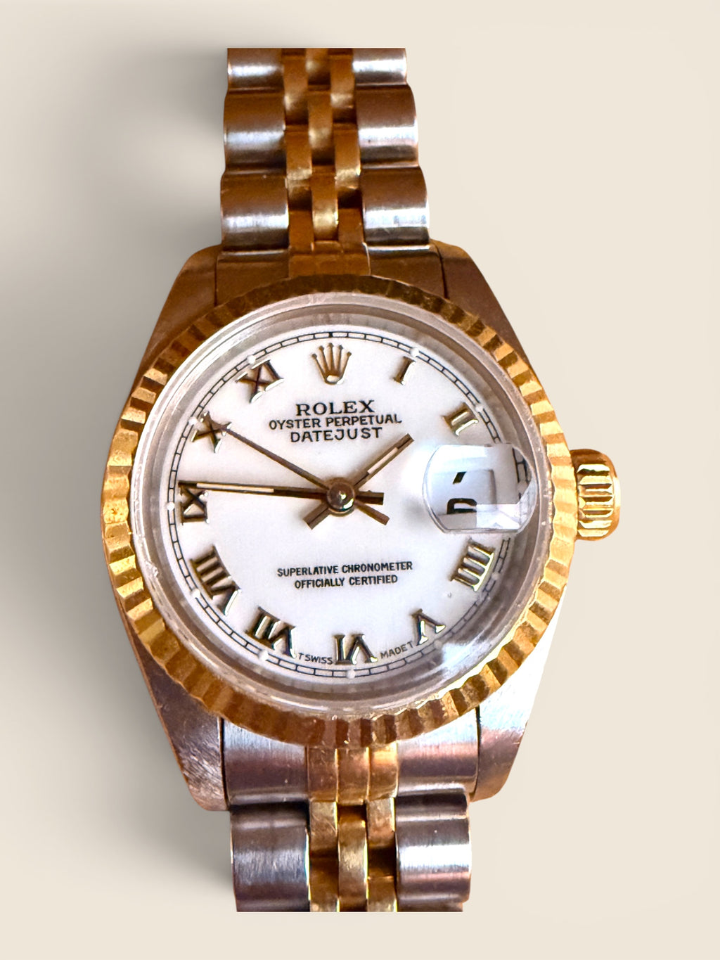 Rolex Lady Datejust - Stahl/Gold Roman Dial Automatik
