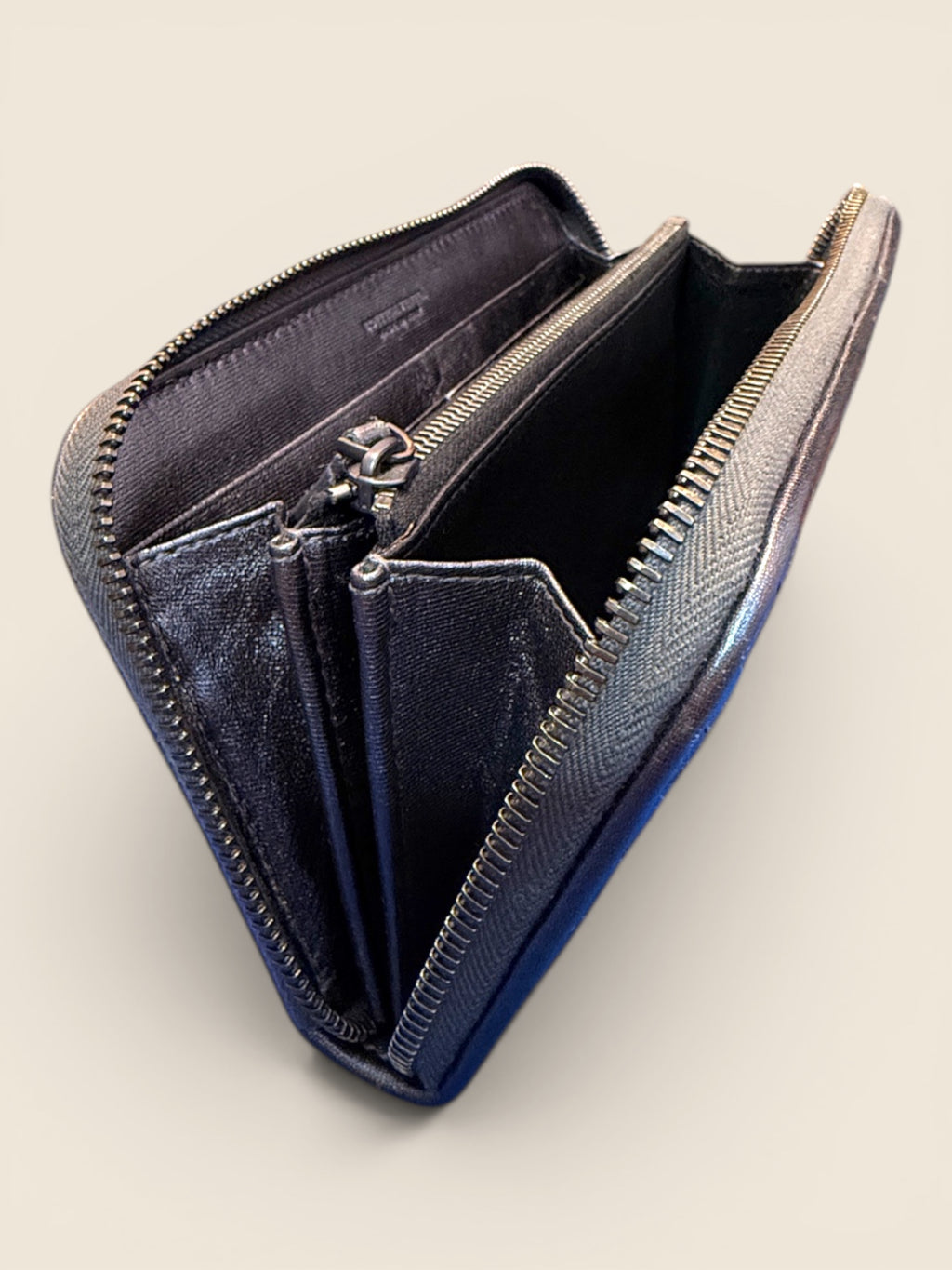 Bottega Veneta - Geldbörse - Silber/Kupfer