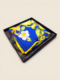 Dolce & Gabbana Seidentuch Groß - Summerlook - Blau/Gelb