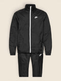 Nike Tracksuit - Club Lined Woven - Schwarz mit Kapuze