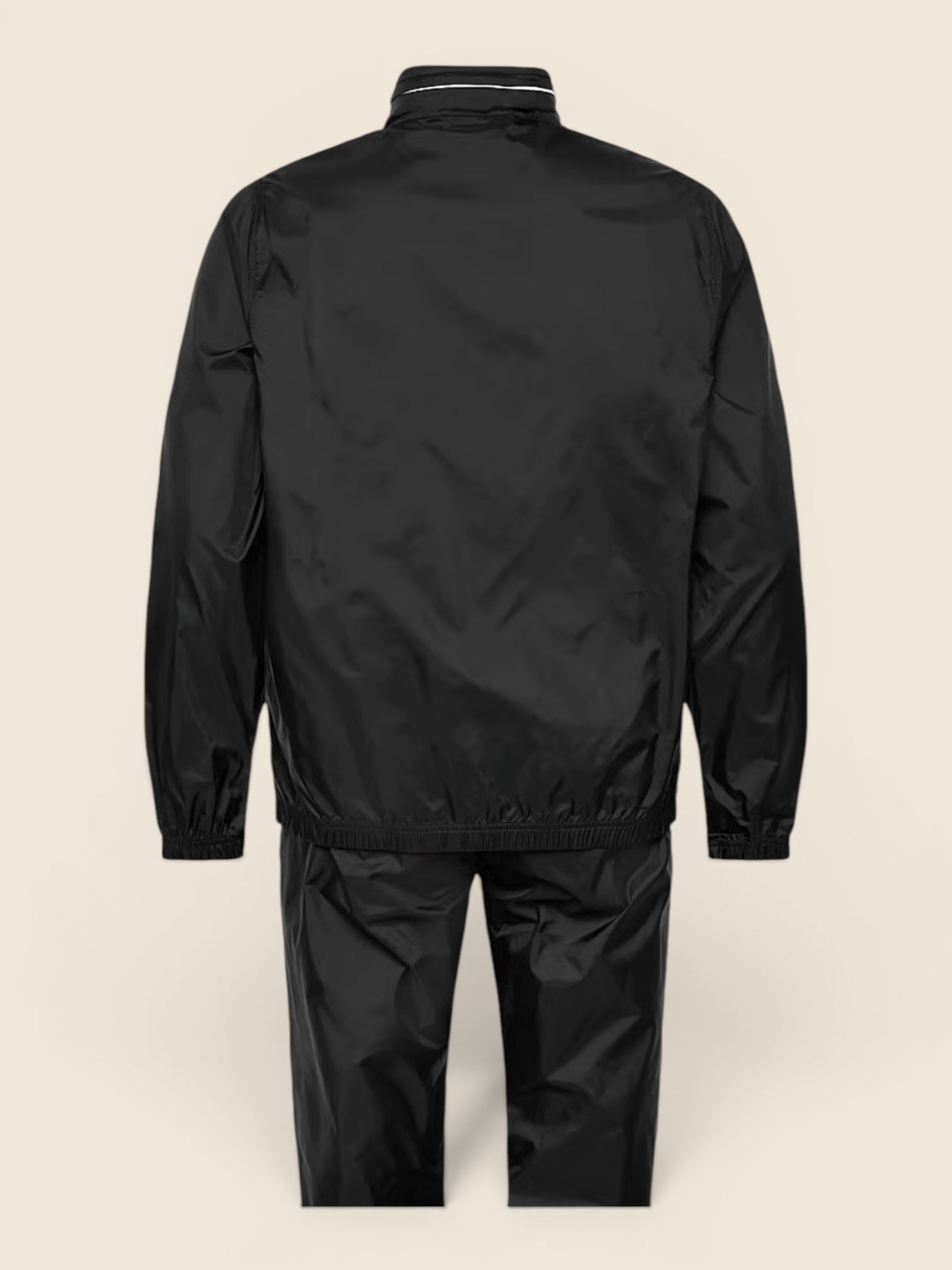 Nike Tracksuit - Club Lined Woven - Schwarz mit Kapuze