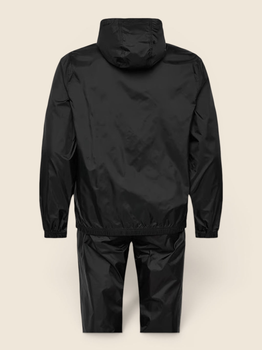 Nike Tracksuit - Club Lined Woven - Schwarz mit Kapuze