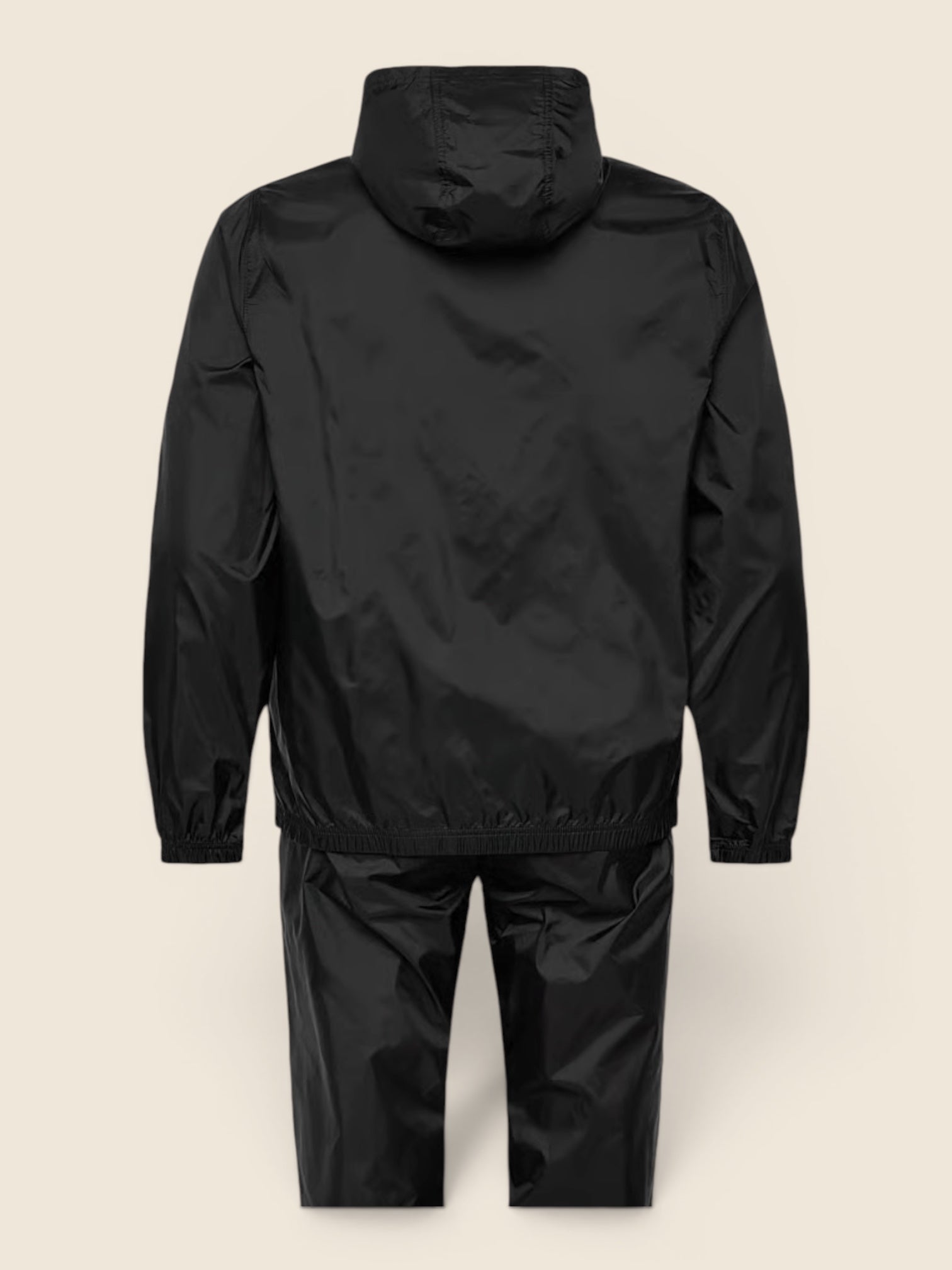 Nike Tracksuit - Club Lined Woven - Schwarz mit Kapuze