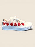 Comme des Garçons Play X Chuck Taylor Converse - Heart Weiß