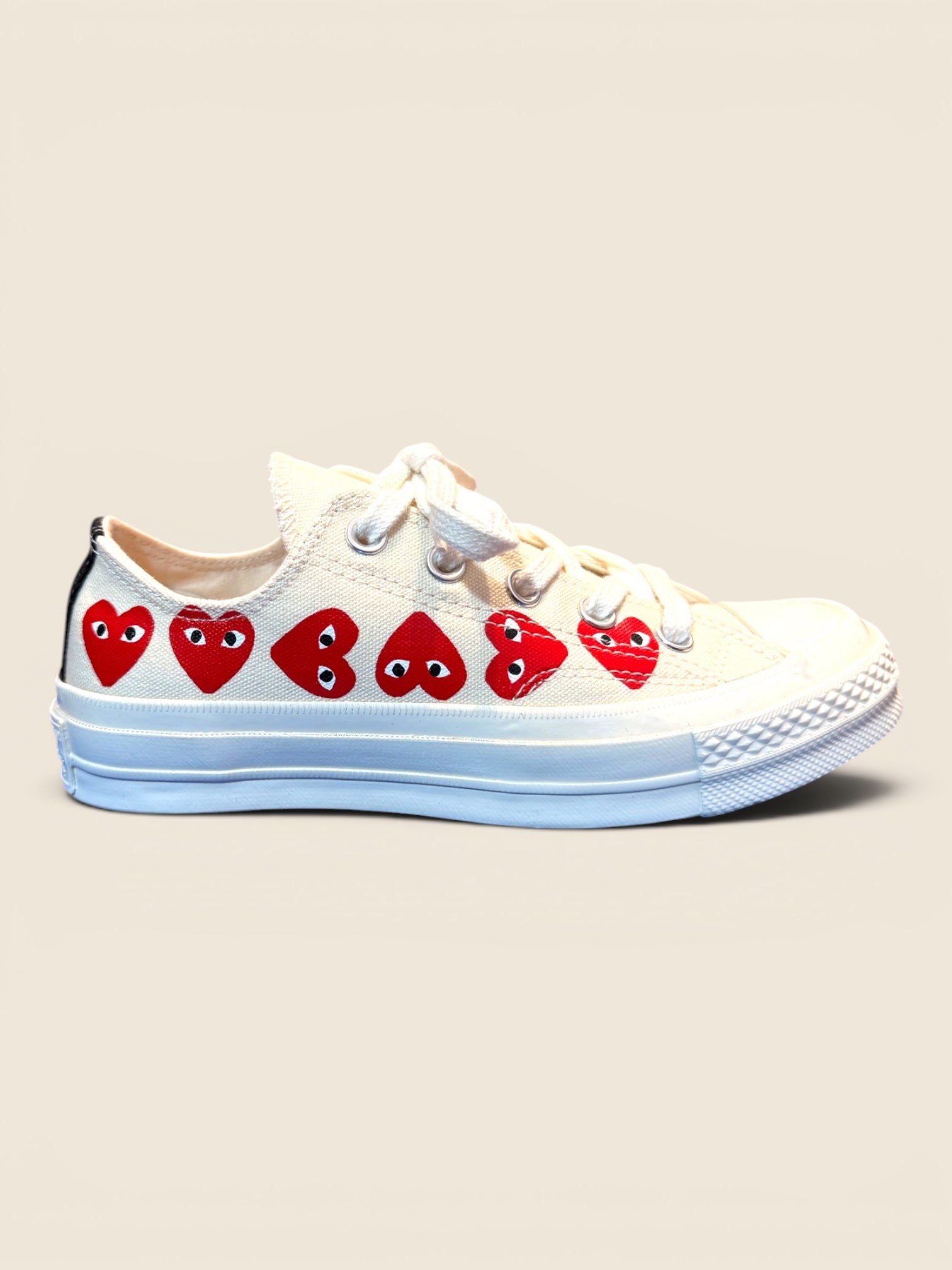 Comme des Garçons Play X Chuck Taylor Converse - Heart Weiß