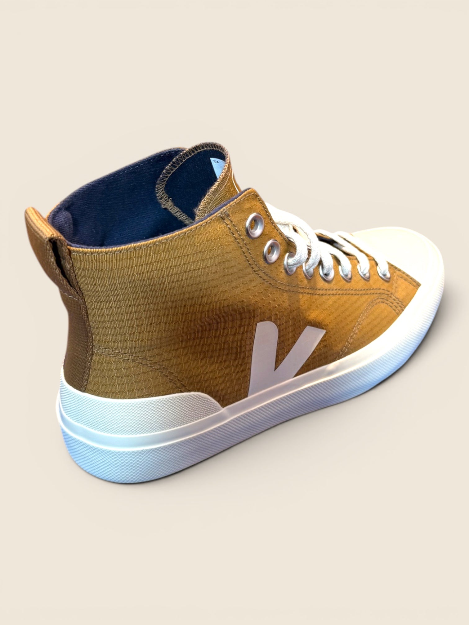 Veja Hight-Top Sneaker - Braun/Weiß