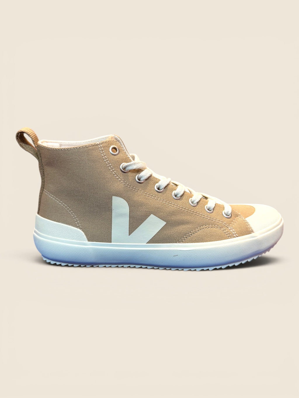 Veja Hight-Top Sneaker - Beige/Weiß