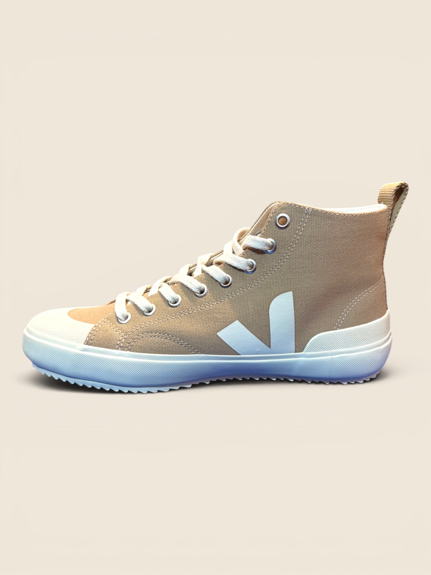 Veja Hight-Top Sneaker - Beige/Weiß