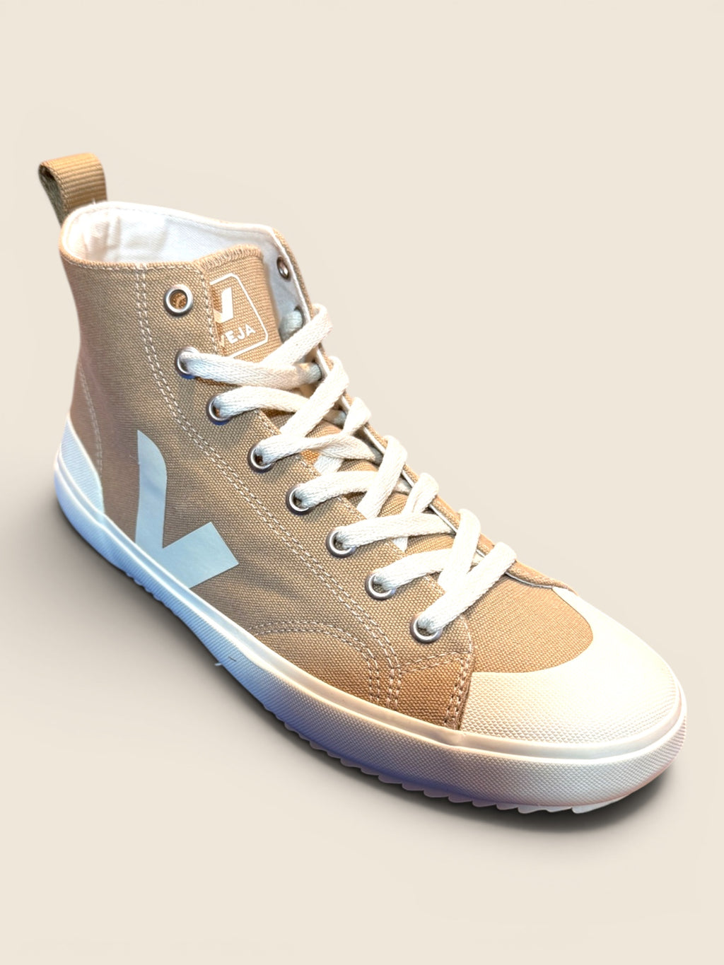 Veja Hight-Top Sneaker - Beige/Weiß