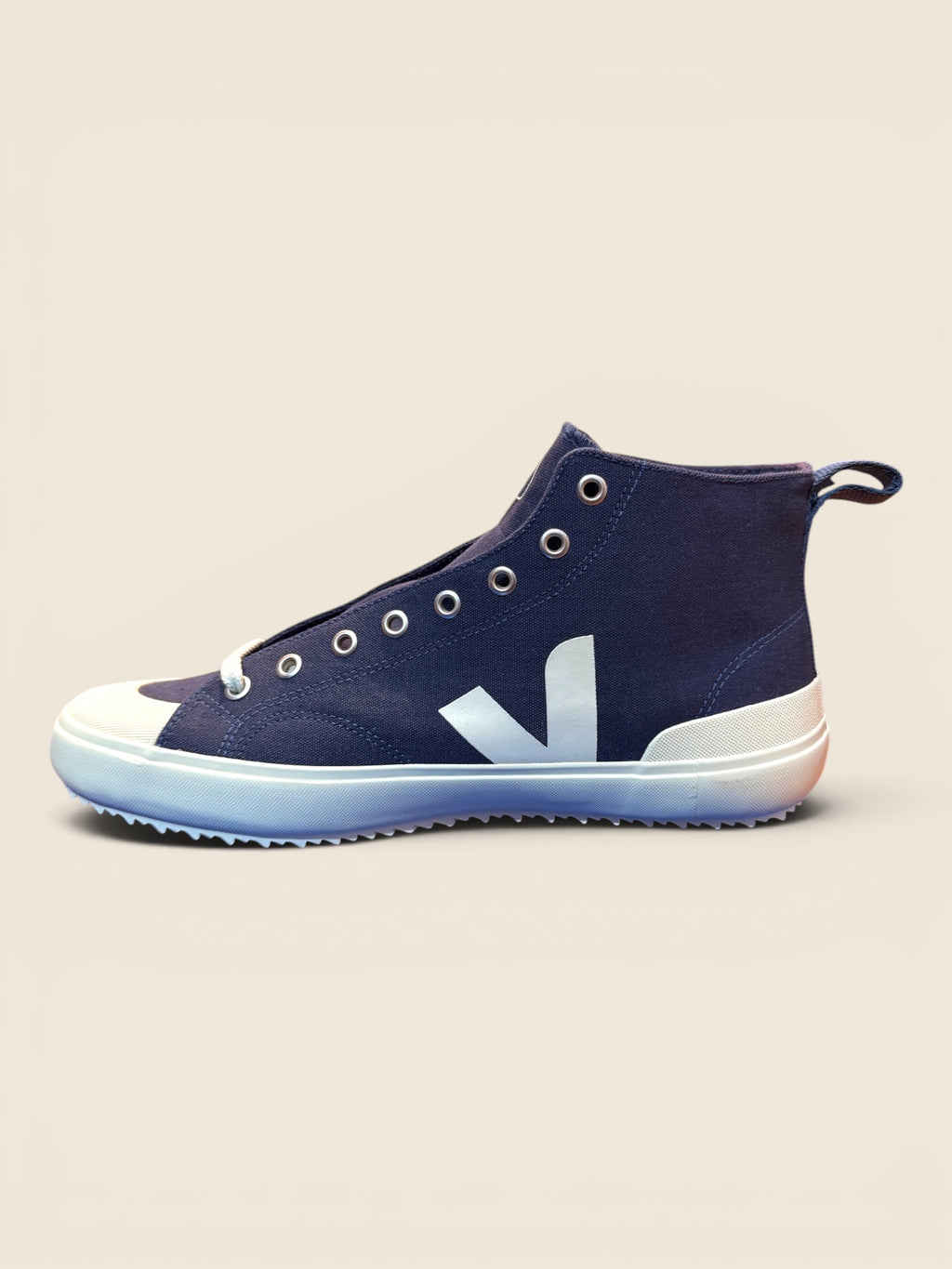 Veja Hight-Top Sneaker - Blau/Weiß