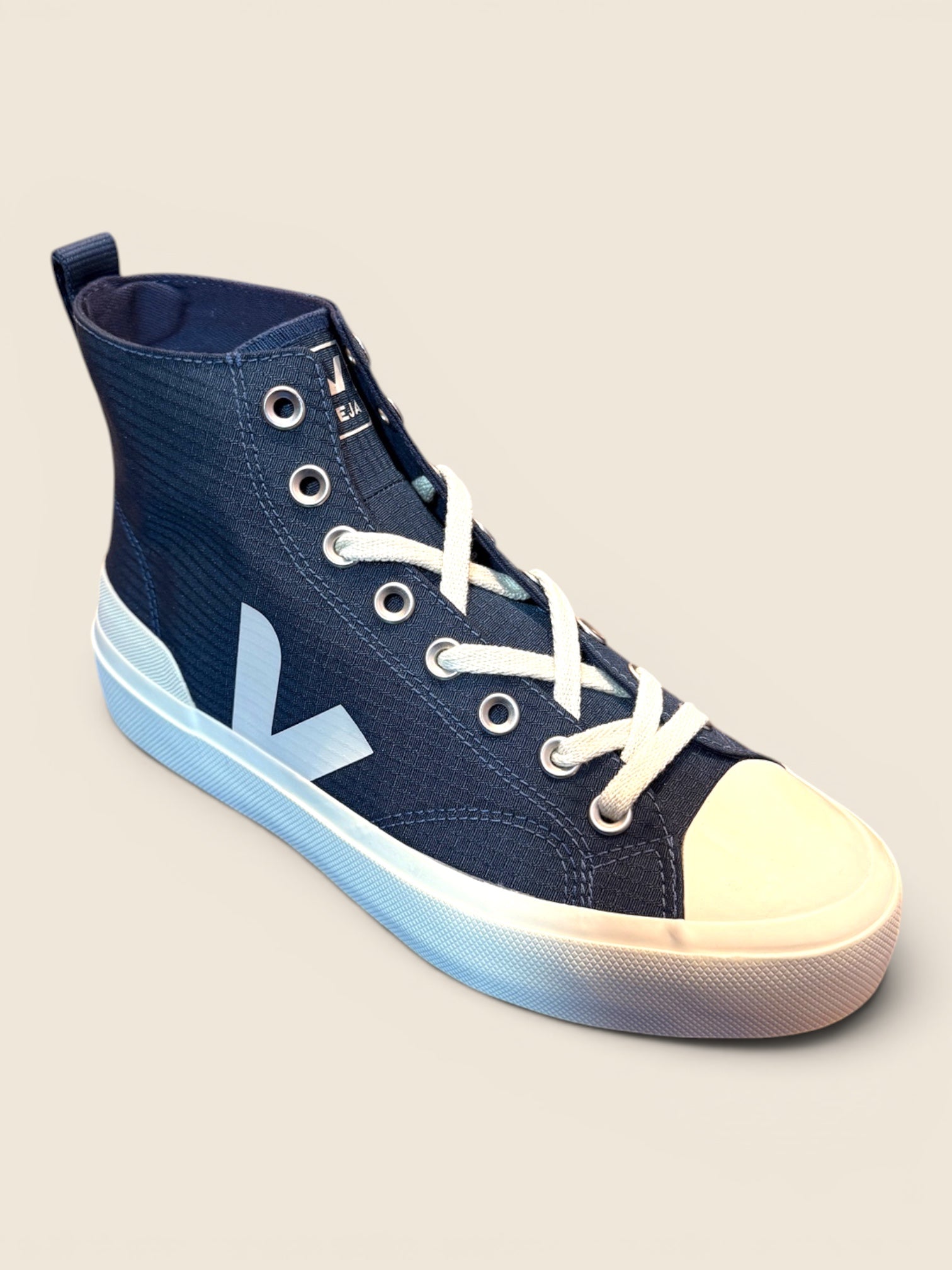 Veja Hight-Top Sneaker - Blau/Weiß