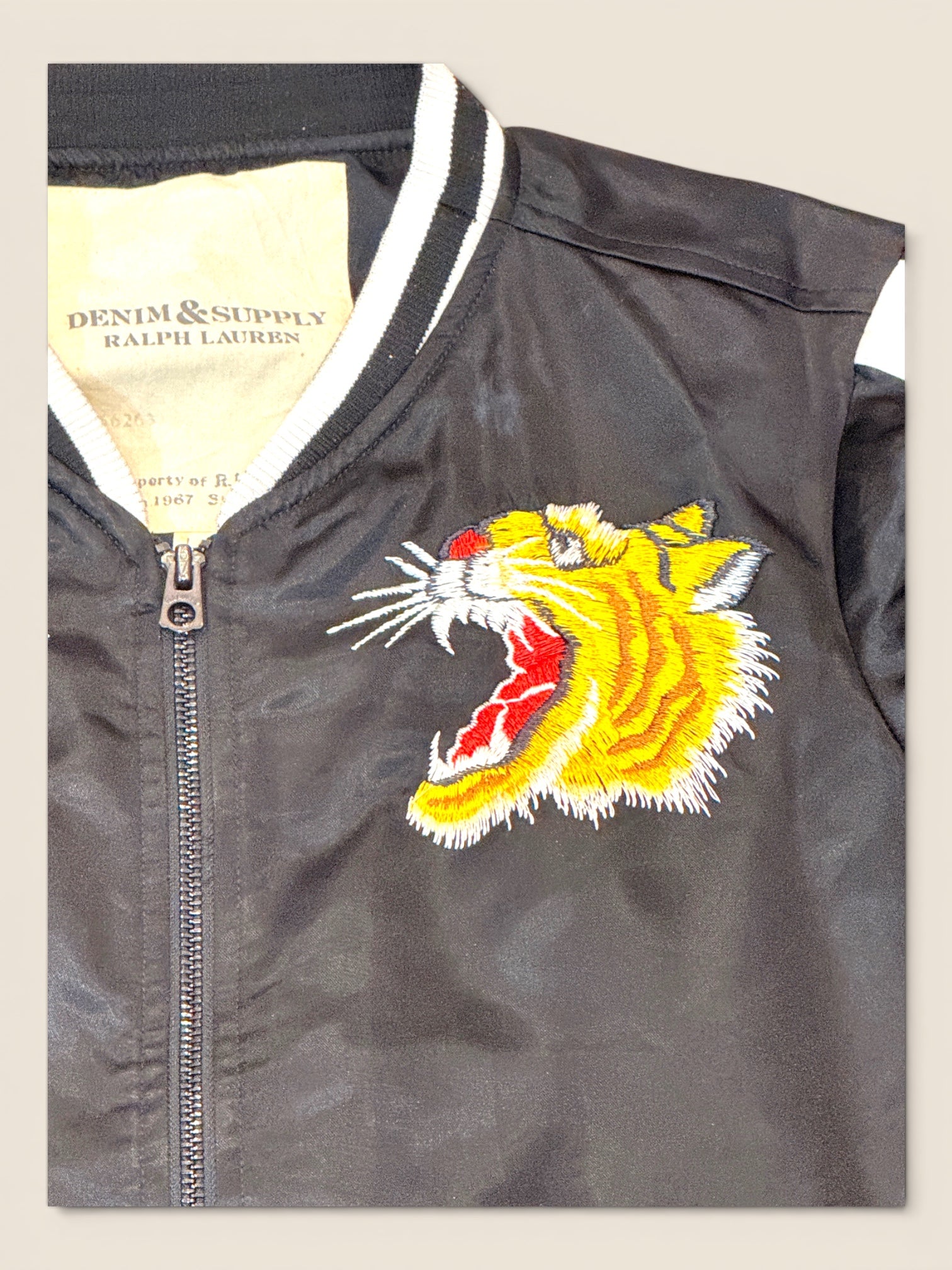 Ralph Lauren Denim & Supply - Blouson/Bomberjacke - Schwarz/Tiger