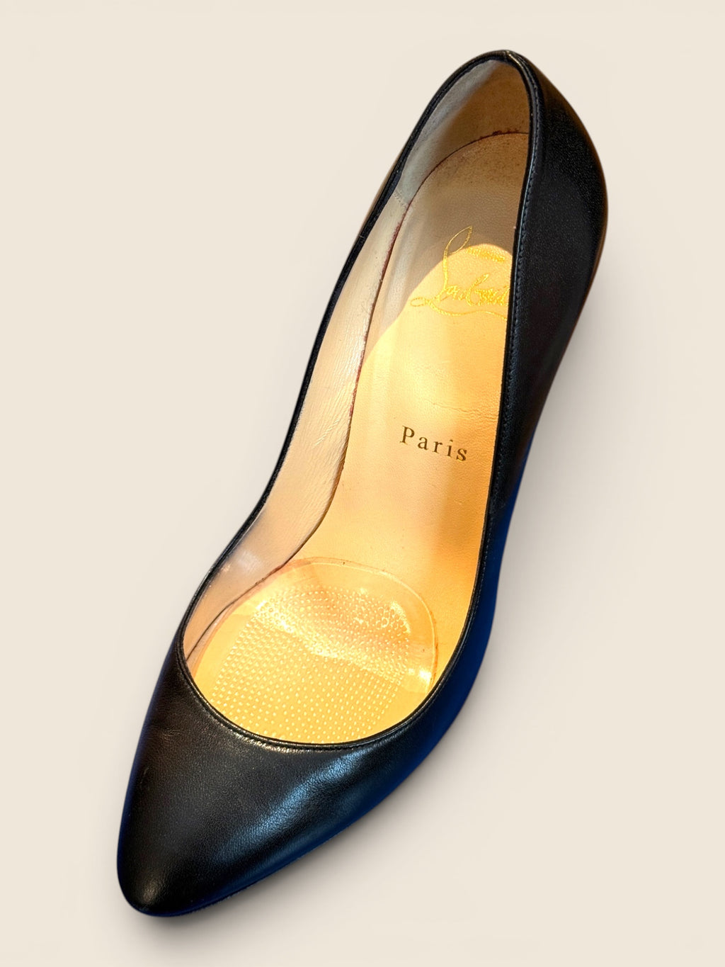 ViCo Unique Potsdam: Elegante schwarze Leder Pumps mit Stilettoabsatz und spitzem Zehenbereich.